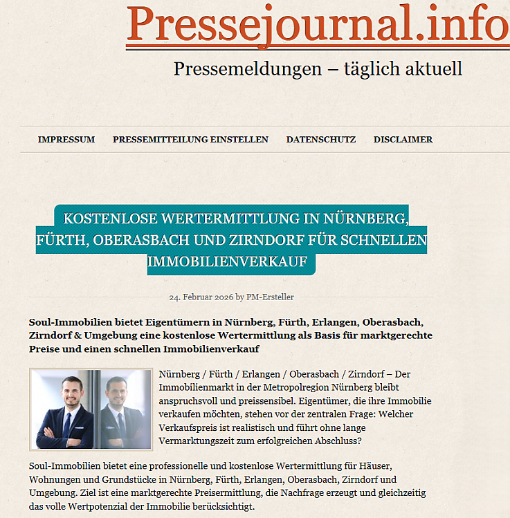 Soul-Immobilien News