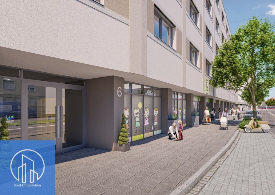 City Apartments_Stra�enansicht (1) Wohnung N�rnberg