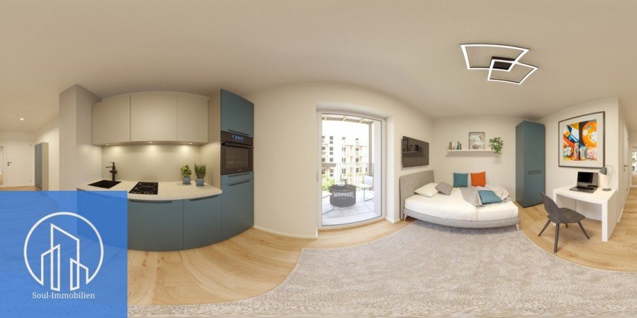 Central Home_Fuerth_Hornschuch_Wohnungsbeispiel (2) Wohnung F�rth