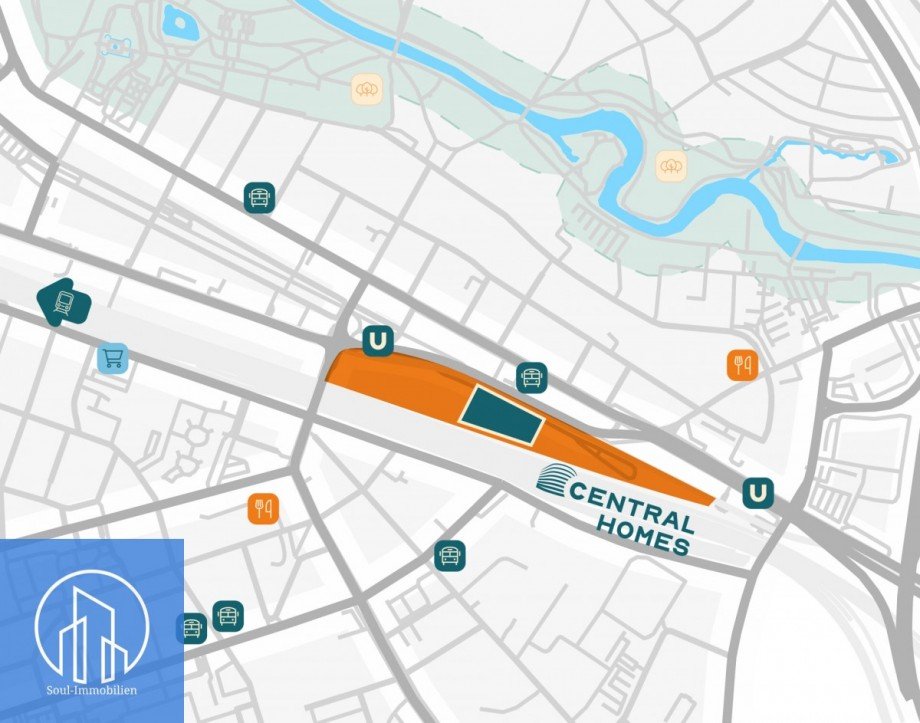 CentralHomes_Lage_Fuerth Wohnung F�rth
